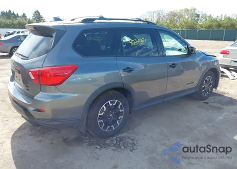2019 Nissan Pathfinder Sv z USA, uszkodzony, nr VIN 5N1DR2MM1KC614505